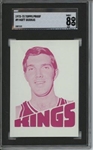 1972 Topps #9 Matt Guokas 9 card progressive proof.